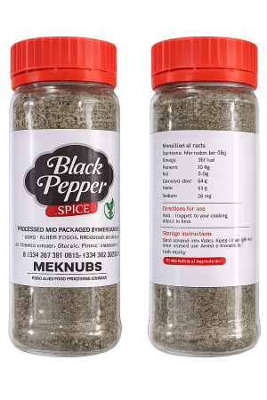 Black Pepper Spice Meknubs