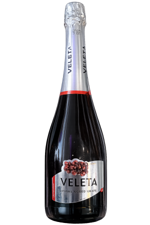 Veleta Sparkling Fruit Drink – Red Grape (750ml)