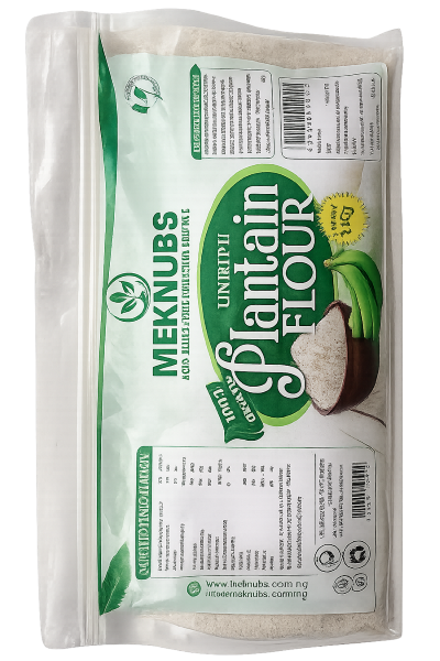 Meknubs Unripe Plantain Flour – 1kg