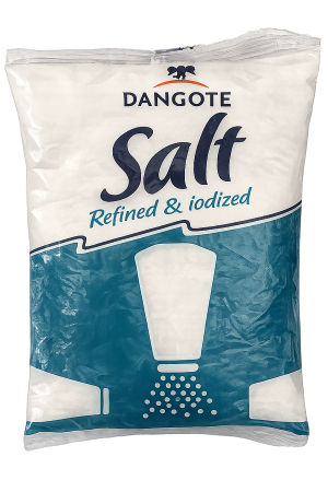 Dangote Refined & Iodized Salt (500g Sachet)