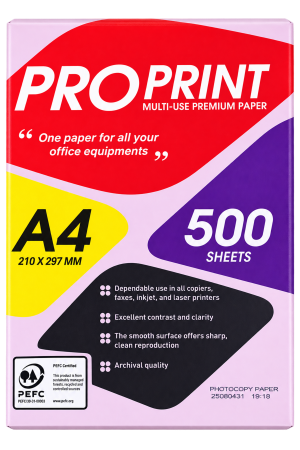 PRO PRINT A4 Multi-Use Premium Paper — 70 GSM