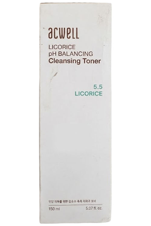 Acwell Licorice pH Balancing Cleansing Toner 5.5 (150ml) 5.07 fl. oz.