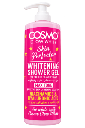 Cosmo Glow White Skin Perfector Whitening Shower Gel Max Tone (1000ml)
