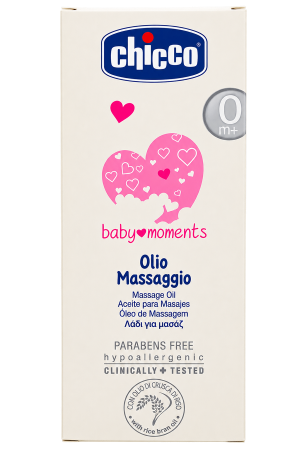 Chicco Baby Moments Massage Oil (200 ml)