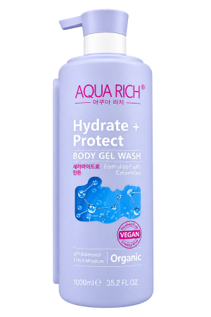Aqua Rich Hydrate + Protect Body Gel Wash (1000ml / 35.2 FL.OZ)