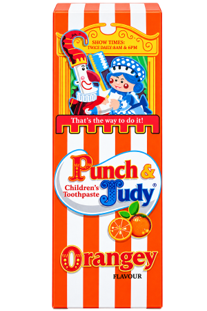Punch & Judy Children’s Toothpaste – Orangey (50 ml)