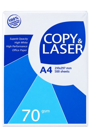 Copy & Laser A4 Copy Paper – 70 GSM, 500 Sheets