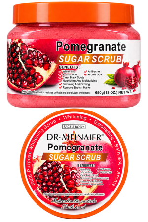 Dr. Meinaier Pomegranate Sugar Scrub – 650g (18 oz.)