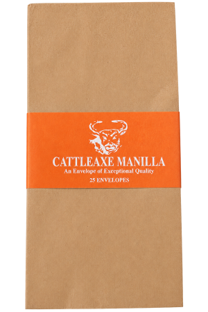 CattleAxe Manilla Envelopes – 25 Pieces