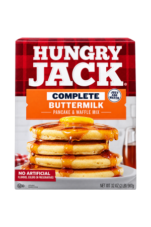 Pancake & Waffle Mix – Hungry Jack Complete Buttermilk – Original – 1 Pack – 907g