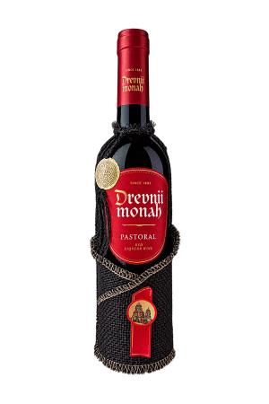 Wine – Drevnii Monah Pastoral Red Liqueur Wine – Red / Sweet – 1 Piece – 750 mL