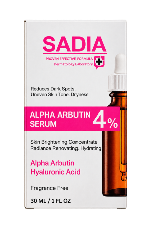 Sadia Alpha Arbutin 4% Serum with Hyaluronic Acid 30ml – 1 Piece