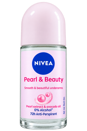 NIVEA Pearl & Beauty Anti-Perspirant Roll-On – 50 ml