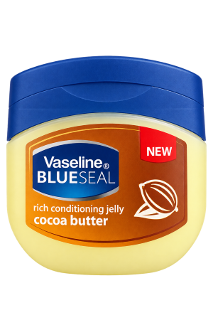 Petroleum Jelly – Vaseline Blue Seal Rich Conditioning Jelly Cocoa Butter – Cocoa Butter – 1 Jar – 250 ml