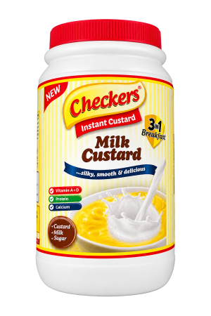 Custard Powder – Checkers Instant Custard Milk Custard – 3 in 1 Breakfast – 1 Piece – 1 kg