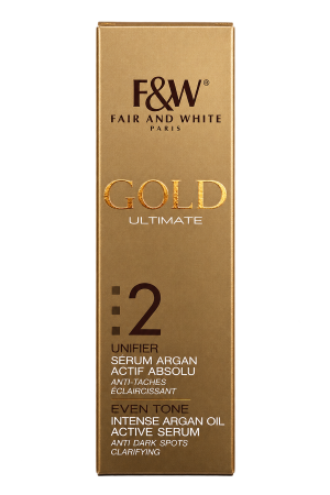 Fair & White Gold Ultimate :2 Unifier Intense Argan Oil Active Serum 30ml – 1 Piece