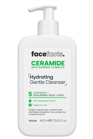 Skincare Cleanser – Ceramide Hydrating Gentle Cleanser – Fragrance Free – 1 Bottle – 400ml