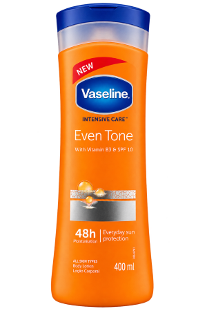 Vaseline Intensive Care Even Tone Body Lotion with Vitamin B3 & SPF 10 400ml – 1 Piece