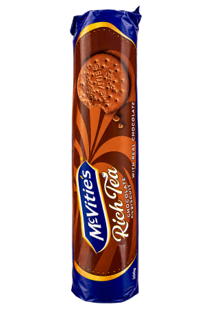 Biscuits – McVitie’s Rich Tea Chocolate Biscuit – Chocolate – 1 Pack – 300g