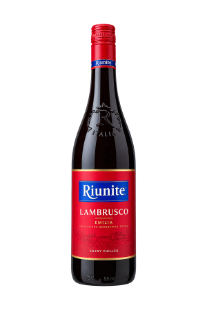Wine – Riunite Lambrusco – Red / Semi-Sparkling Sweet – 1 Piece – 750 mL