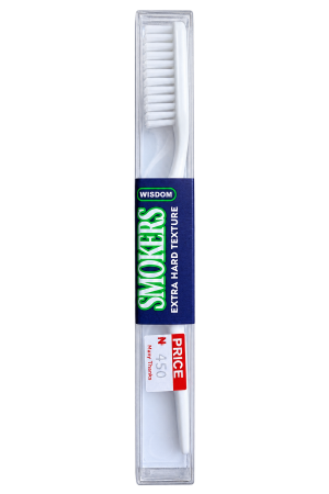 Wisdom Smokers Extra Hard Texture Toothbrush – 1 Piece