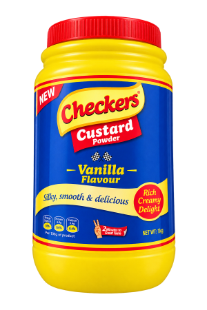 Custard Powder – Checkers Custard Powder – Vanilla Flavour – 1 Piece – 1 kg