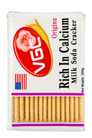 Biscuits/Crackers – VGC Milk Soda Cracker – Original – 1 Pack – 100g