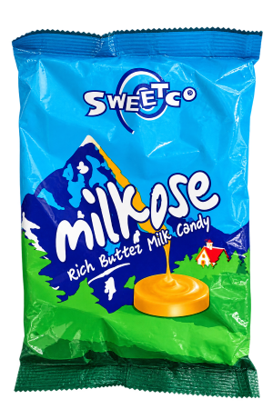Sweetco Milkose Rich Butter Milk Candy 150g – 1 Pack