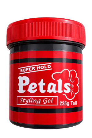 Petals Super Hold Styling Gel – 225g Tall, 1 Piece