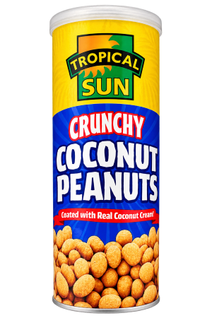 Peanut Snack – Crunchy Coconut Peanuts – Coconut Cream – 1 Can – 330g Big/Large Can