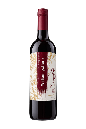 Wine – William Golfer’s Spanish Red Wine – Red – 1 Piece – 750 mL