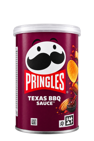 Potato Crisps – Pringles Texas BBQ Sauce Potato Crisps – Texas BBQ Sauce – 1 Can – 40g