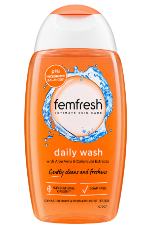 Femfresh Daily Wash with Aloe Vera & Calendula Extracts – 150ml – 1 Bottle