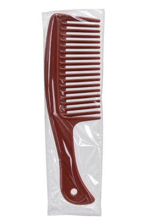Plastic De-Tangler Wide Tooth Comb