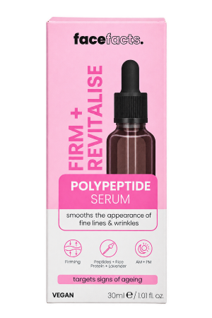 Face Facts – Firm + Revitalise Polypeptide Serum – 1 Bottle – 30ml