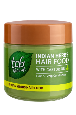 TCB Naturals Indian Herbs Hair Food with Castor Oil – 500ml, 1 Piece