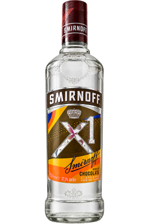 Vodka – Smirnoff X1 Intense Chocolate Flavoured Vodka – 1 Bottle – 75cl