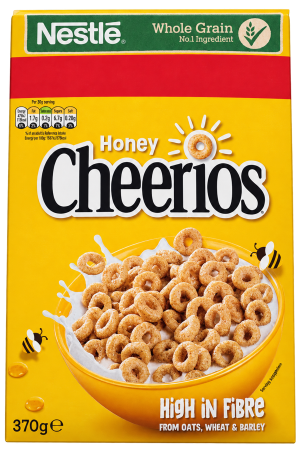 Breakfast Cereal – Honey Cheerios – Honey – 1 Pack – 370g