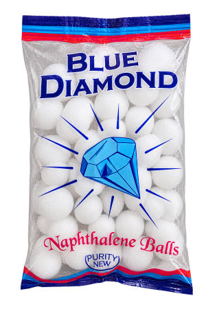 Blue Diamond Naphthalene Balls White 150g – 1 Pack