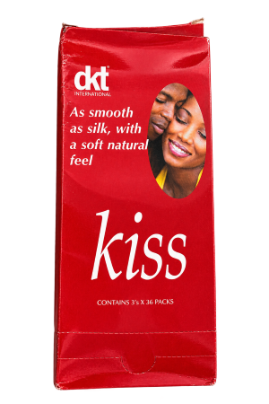 KISS Condoms 3’s × 36 Packs – 108 Pieces, 1 Carton