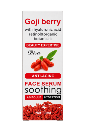Disa Goji Berry Anti-Aging Soothing Face Serum with Hyaluronic Acid & Retinol 30ml – 1 Piece