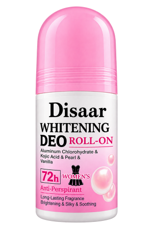 Disaar Whitening Deo Roll-On for Women – 50ml