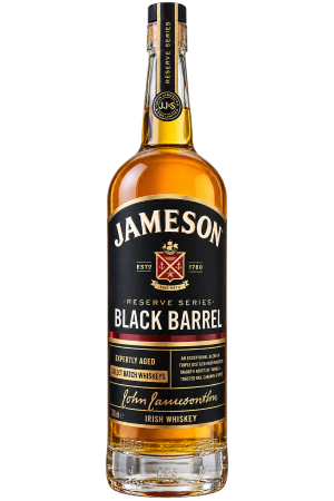 Irish Whiskey – Jameson Black Barrel – Original – 1 Bottle – 70cl