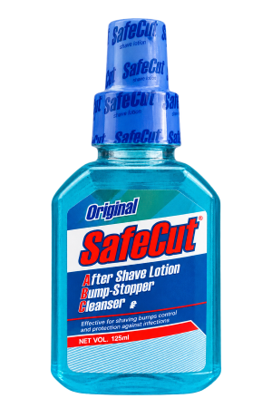 SafeCut Original After Shave Lotion – Bump-Stopper & Cleanser – 1 Piece – 125ml