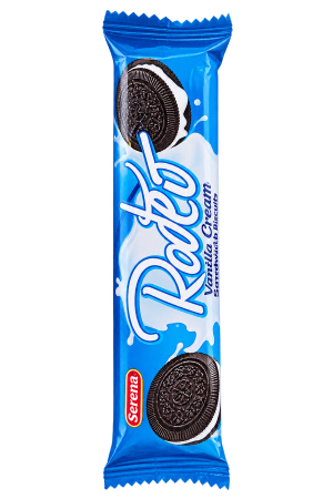 Raio Chocolate Sandwich Biscuit with Vanilla Crème